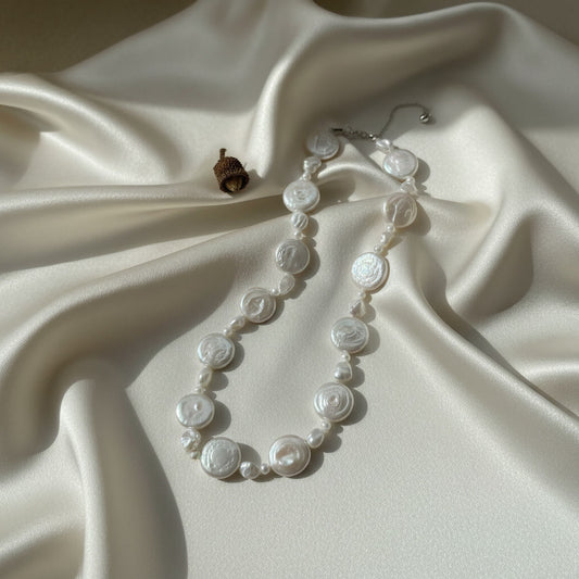 Laevie Portia Coin Baroque Pearl Strand